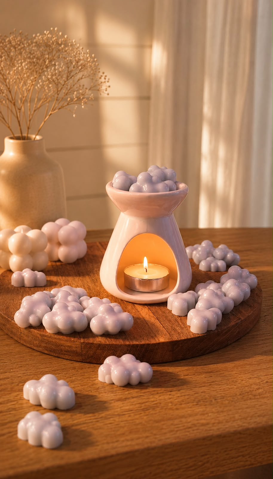 Wax Melts Flor de algodão - Pastilhas Aromáticas